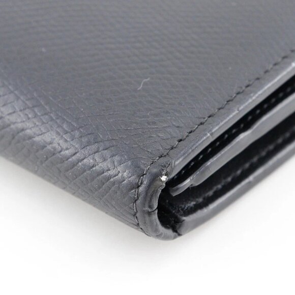 CELINE Medium strap wallet Bi-Fold Wallet black Calfskin Women - Picture 5 of 13